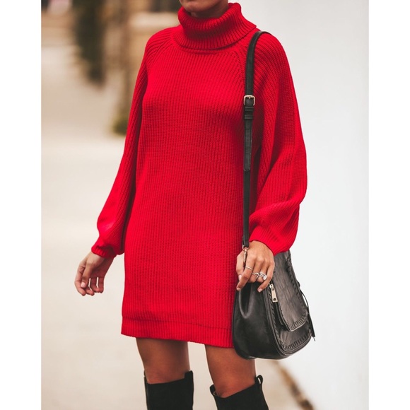 Vici Dresses & Skirts - VICI Knit Sweater Dress